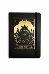 Poznámkový blok A5 Tarot & Kapibara – The Devil