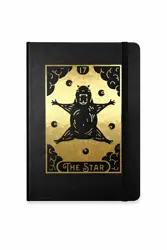 Poznámkový blok A5 Tarot & Kapibara – the star