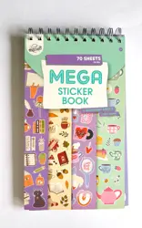 XL samolepková knížka 70 listů Nálada 