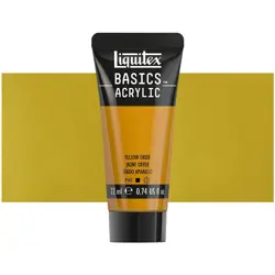 Akrylová barva Liquitex Basics 22 ml – 416 yellow oxide