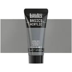 Akrylová barva Liquitex Basics 22 ml – 599 Neutral grays 