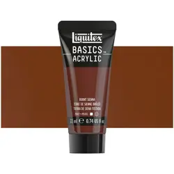 Akrylová barva Liquitex Basics 22 ml – 127 burnt sienna 