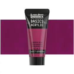 Akrylová barva Liquitex Basics 22 ml – 114 quinacridone magenta 
