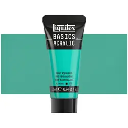Akrylová barva Liquitex Basics 22 ml – 660 bright aquq green 
