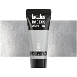 Akrylová barva Liquitex Basics 22 ml – 052 silver 