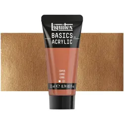 Akrylová barva Liquitex Basics 22 ml – 230 copper 