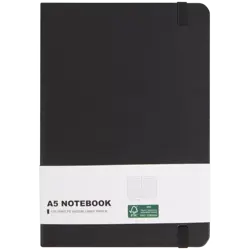 Poznámkový blok A5 černý