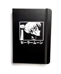 Poznámkový blok A5 „Sailor Moon“ Usagi   s gumičkou