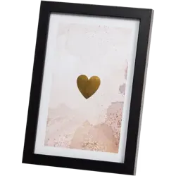 Fotorámeček Love 13 × 18 cm – Černý , MDF se sklem