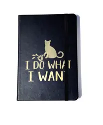 Poznámkový blok A5 „I Do What I Want“ s gumičkou – 120 linkovaných stran FSC®