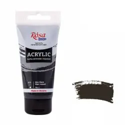Akrylová barva ROSA Studio – 75 ml 455 mars black