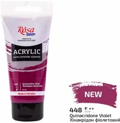 Akrylová barva ROSA Studio – 75 ml   448 quinacridone violet