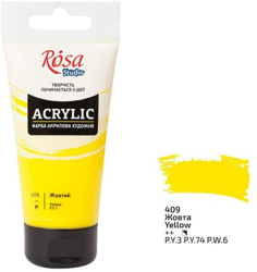 Akrylová barva ROSA Studio – 75 ml  409 yellow