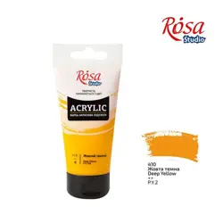 Akrylová barva ROSA Studio – 75 ml  410 deep yellow