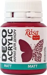 Akrylová barva Rosa Decor 20 ml – 22 Burgundy