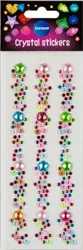 Samolepky dekorační - krystal 
