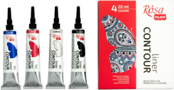 Sada univerzálních kontur 4x20ml – klasické barvy