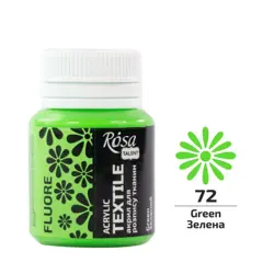 Barva na textil Rosa 20ml 72 Fluorescent green