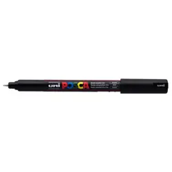 Acrylic marker Uni Posca 0.7mm PC-1MR – 24 černá