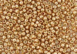 TOHO - Round 15/0 : PermaFinish - Galvanized Rose Gold TR-15-PF551 