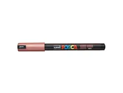 Acrylic marker Uni Posca 0.7mm PC-1MR –  M15 metalická červená