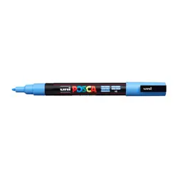 Akrylový fix Uni Posca PC-3M 0,9–1,3 mm – 48 nebesky modrá