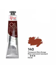 Olejová barva Rosa Gallery 45ml 140 mars orange transparent