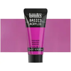 Akrylová barva Liquitex Basics 22 ml –  500 medium magenta