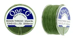 Toho One-G nylonová nit zelena PT-50-12