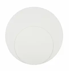 Šepsované plátno na desce kulaté 50cm