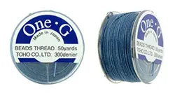 Toho One-G nylonová nit modra PT-50-10