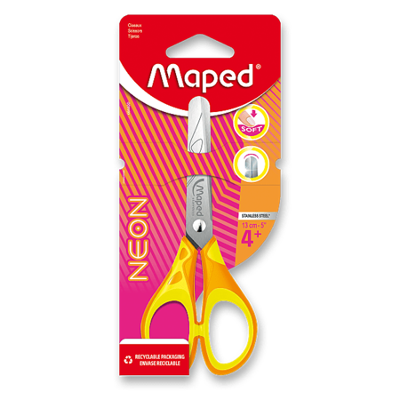 Nůžky Maped Pulse Soft Neon 13cm