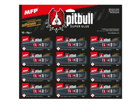 Vteřinové lepidlo Pitbull 3g