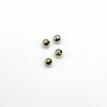 Kovovy koralek 6mm