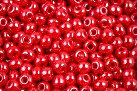 Preciosa rokajl 10/0 – sakura red (98790 ), 10 g 