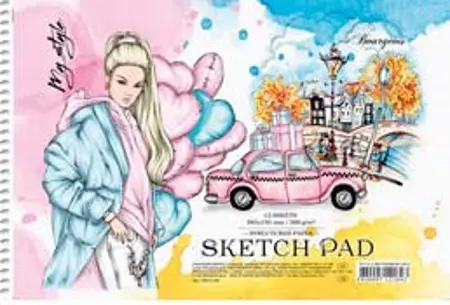 Sketchbook STYLE 28,5 x 19,5 cm town