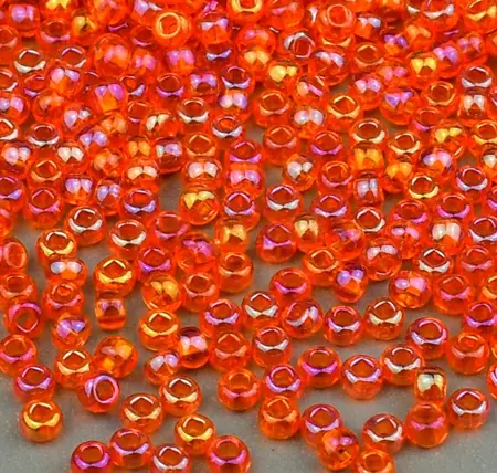 Preciosa Rokajl 10/0 91000 oranžová Duhová
