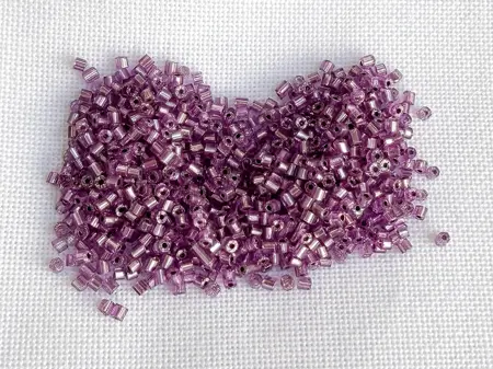 Preciosa® sekaný rokajl 10/0 – 10 g purpurová