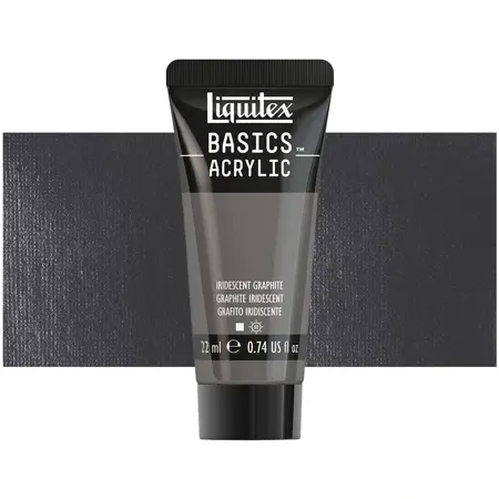 Akrylová barva Liquitex Basics 22 ml – 049 iridescent graphite 
