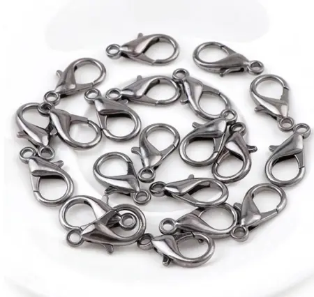 Karabinka - gun black - 12 x 6 mm 3ks