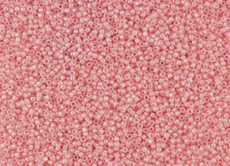 Rokajlové korálky Toho  - Round 15/0 : Ceylon Innocent Pink TR-15-145