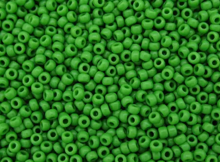 Rokajlové korálky Toho  - Round 15/0 : Opaque Mint Green TR-15-47