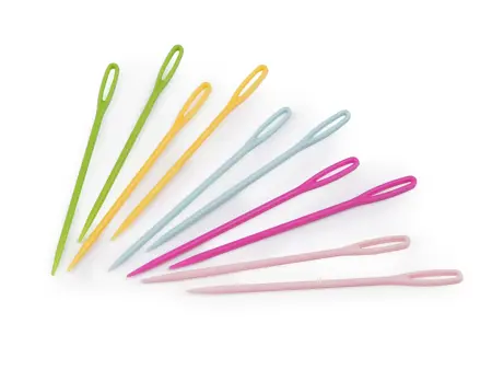 Plastové jehly tupé