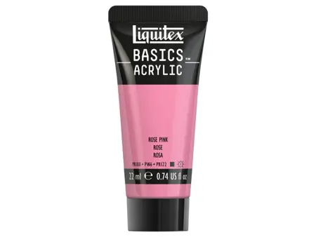 Akrylová barva Liquitex Basics 22 ml – 048 rose pink