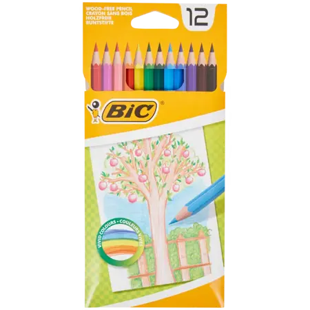 Pastelky BIC 12 kusu