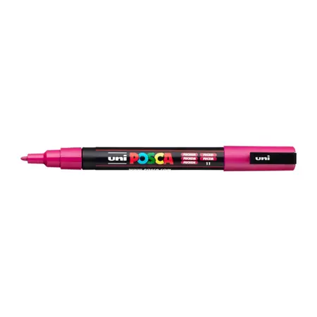 Akrylový fix Uni Posca PC-3M 0,9–1,3 mm –13 růžová