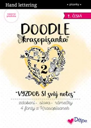 DOODLE Krasopísanka VYZDOB SI svůj notes 2