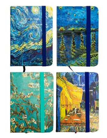 Zápisník VAN GOGH A7, 80-linky 