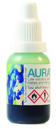 Inkoust Aura na alkoholové bázi 15ml 110 žluť citrónová