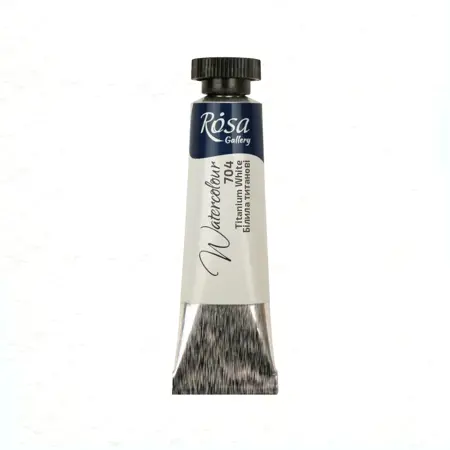 Akvarelové barvy Rosa 10ml 704 titanium white